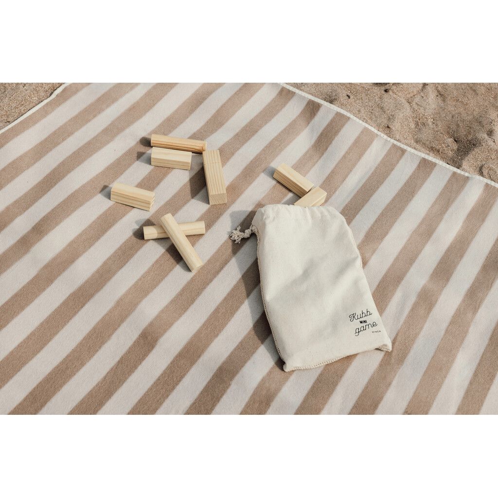 VINGA Kubb Mini Spiel - braun-694