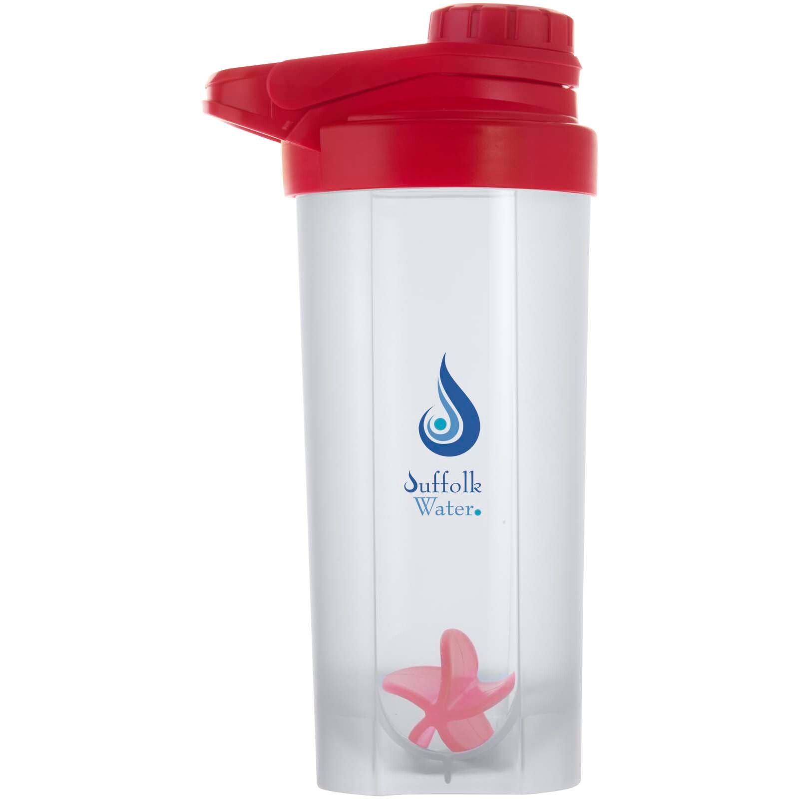 Forza 700 ml Sportflasche mit Shakerball - rot-835