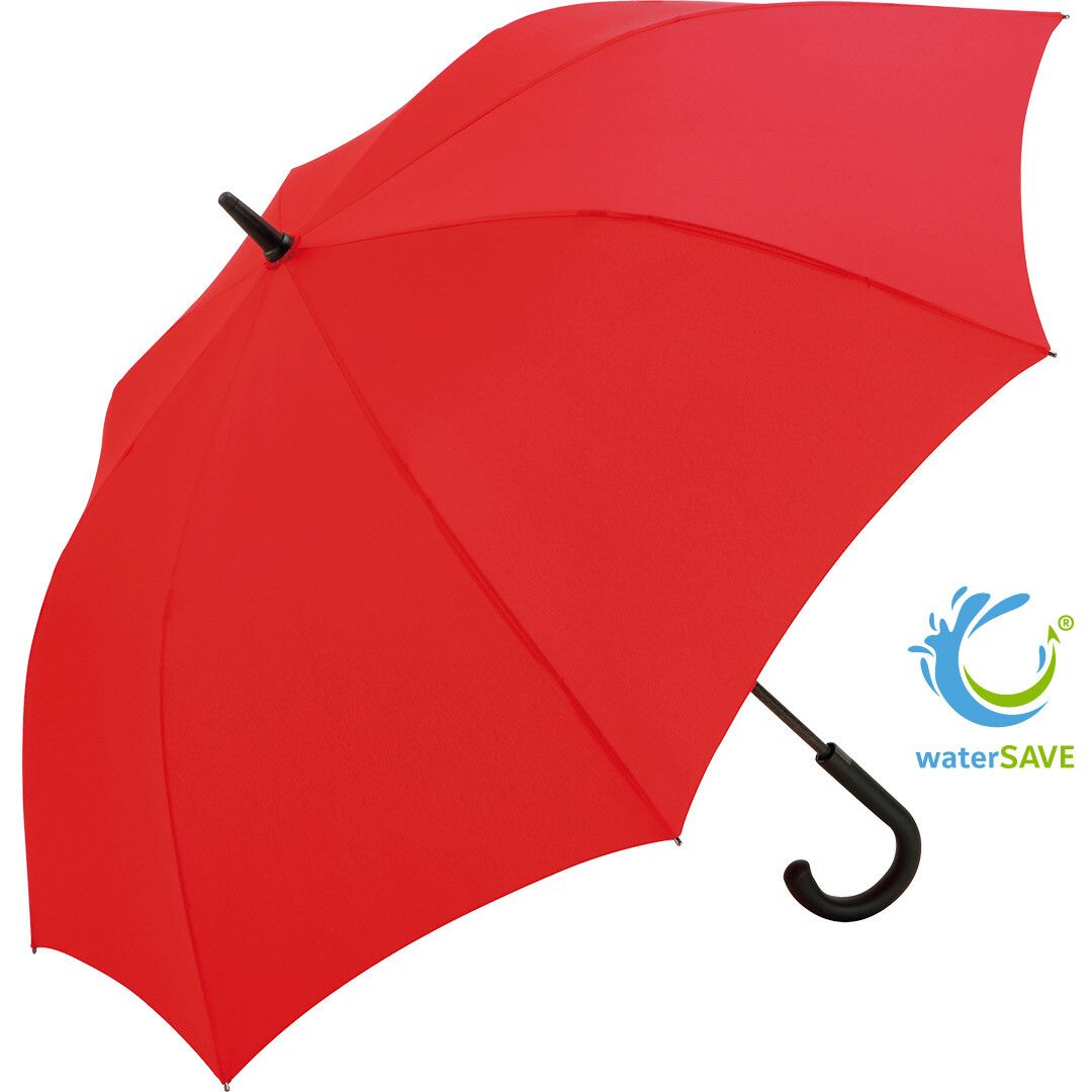 Fiberglas-Gästeschirm Windfighter® AC² mit waterSAVE® Bezug Ø120 cm - rot-781