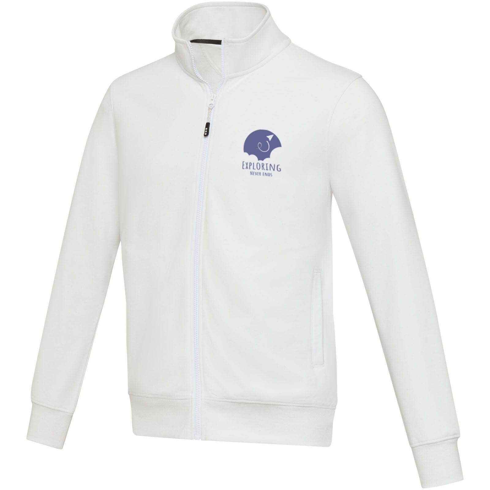 Galena Aware Sweatjacke aus recyceltem Material   - weiss - XL-896