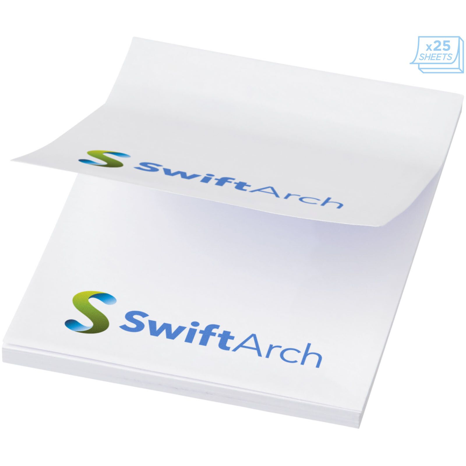 Sticky-Mate Haftnotizen 50 x 75 mm - weiss-94