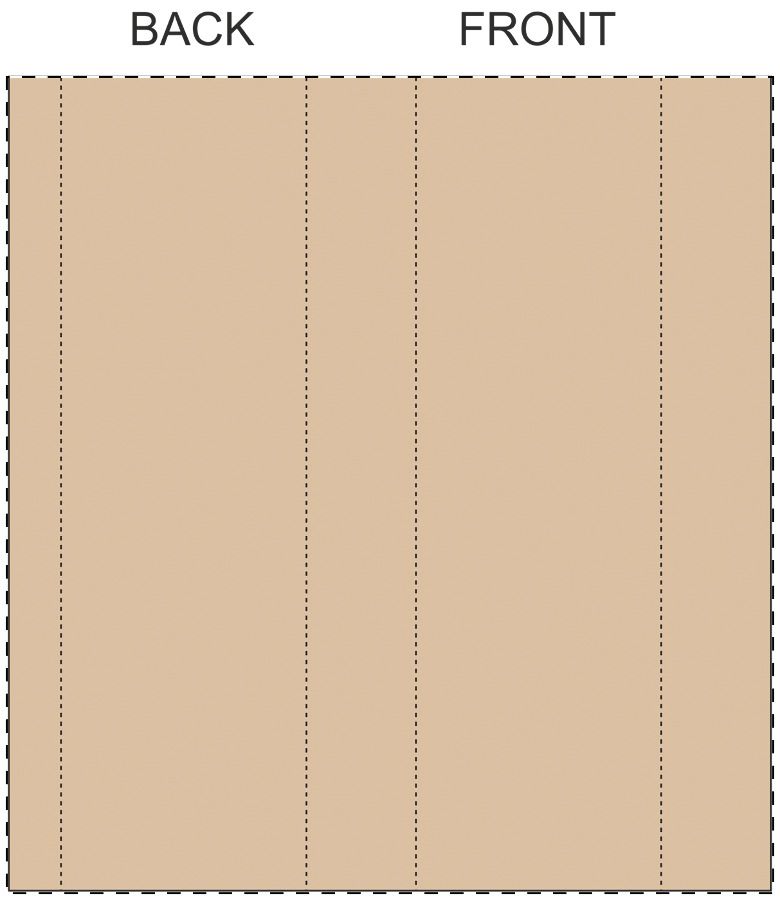 Veredelungsposition Maßgefertigte Kraft-Papierbanderole