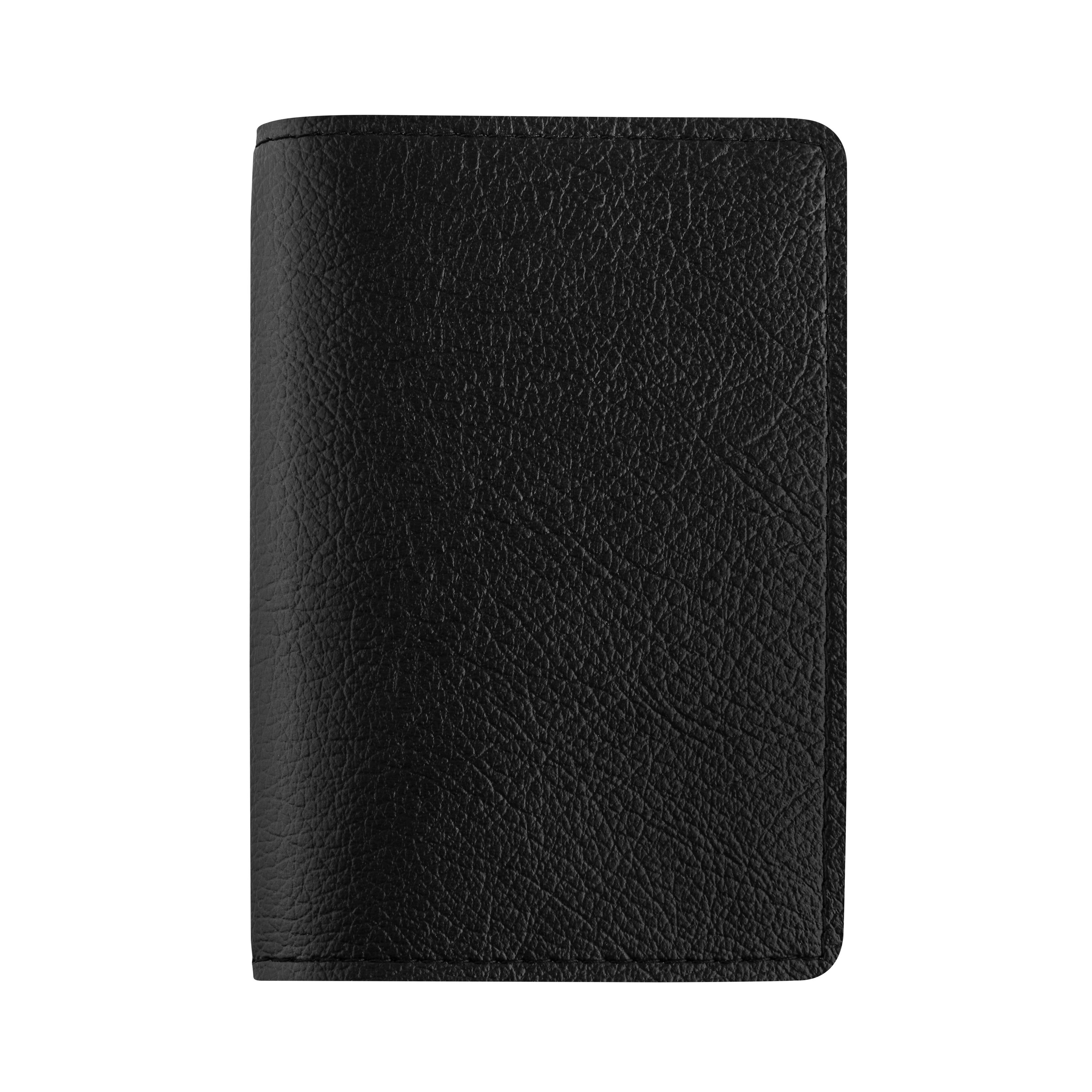 CreativDesign Ausweistasche "Soft" 4 Fächer - schwarz-685