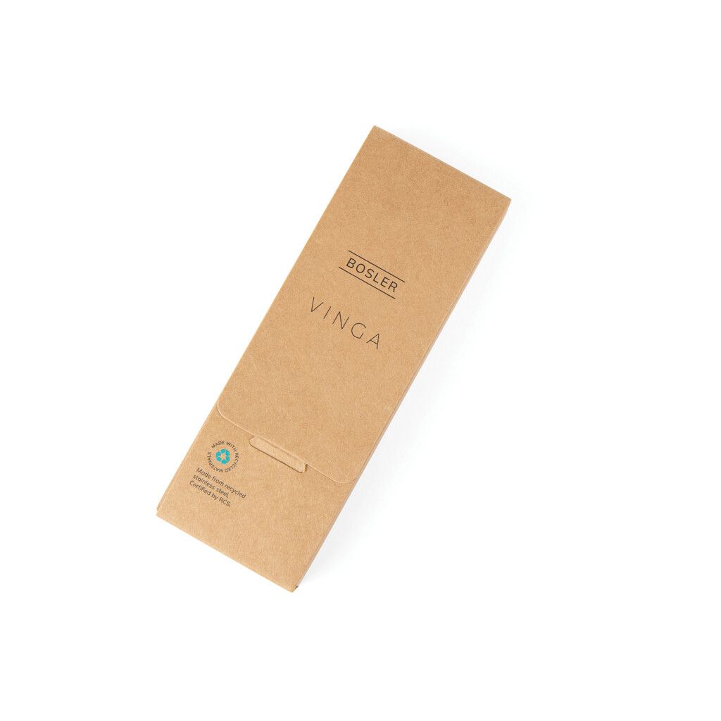 VINGA Bosler Stift aus RCS recyceltem Stainless-Steel - braun-184