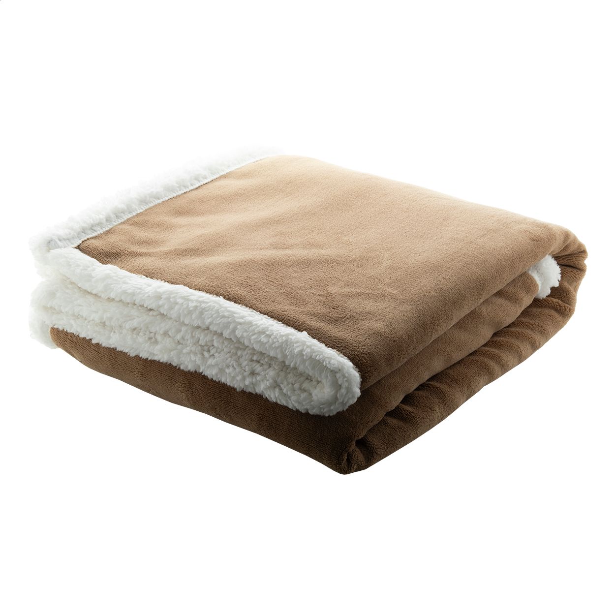 Sammia Korallen-Fleecedecke - braun-562