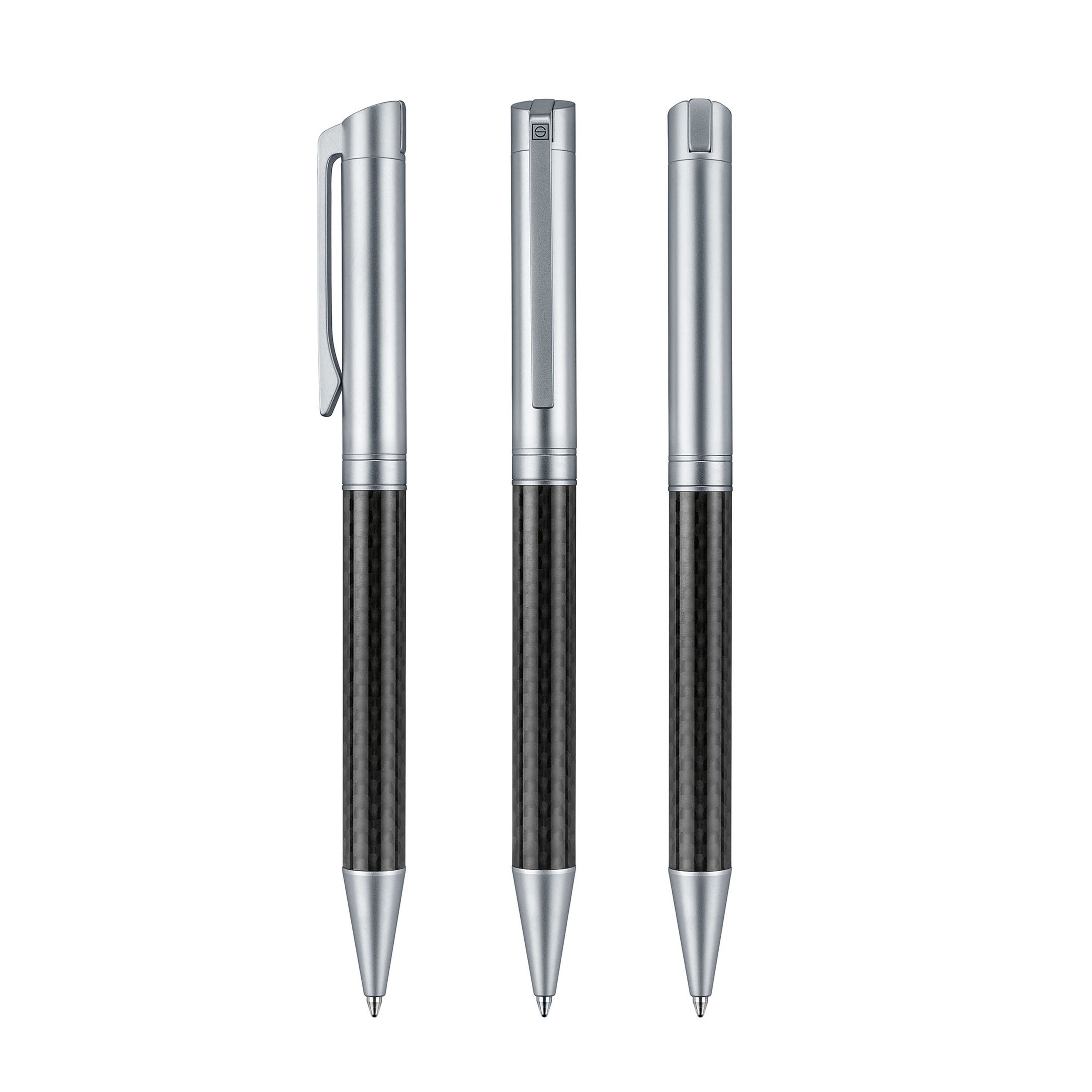 Carbon Line Drehkugelschreiber - silber-183