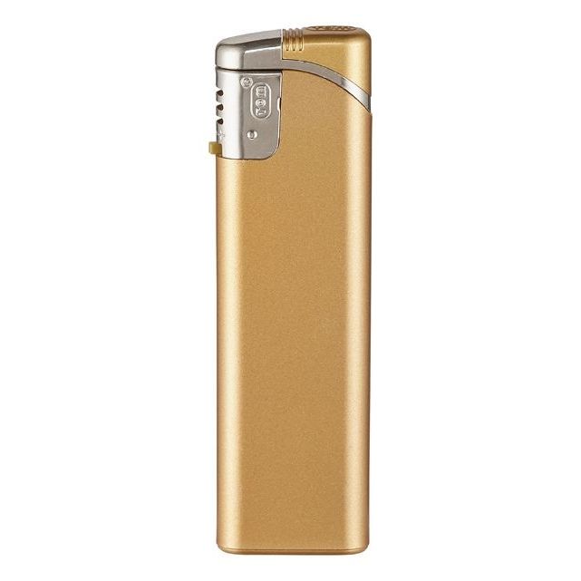 TOM® Elektronik-Feuerzeug SM-3 - metallic gold-194