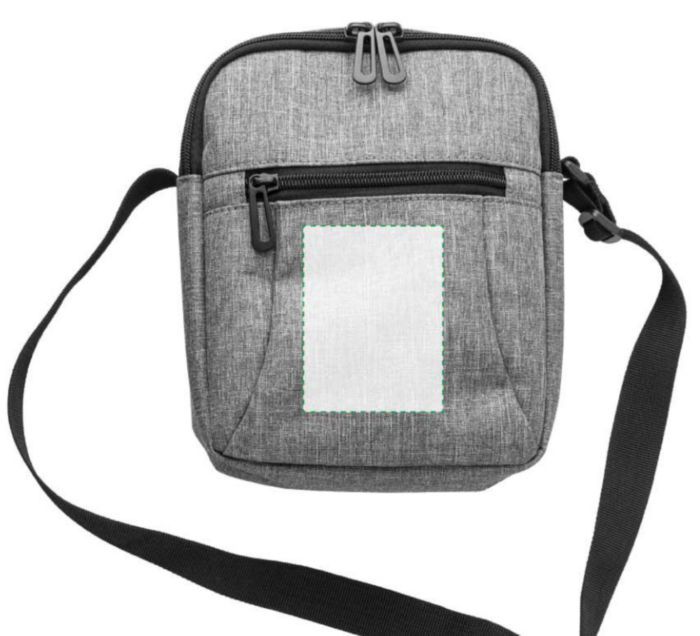 Veredelungsposition Tasche auf der Vorderseite