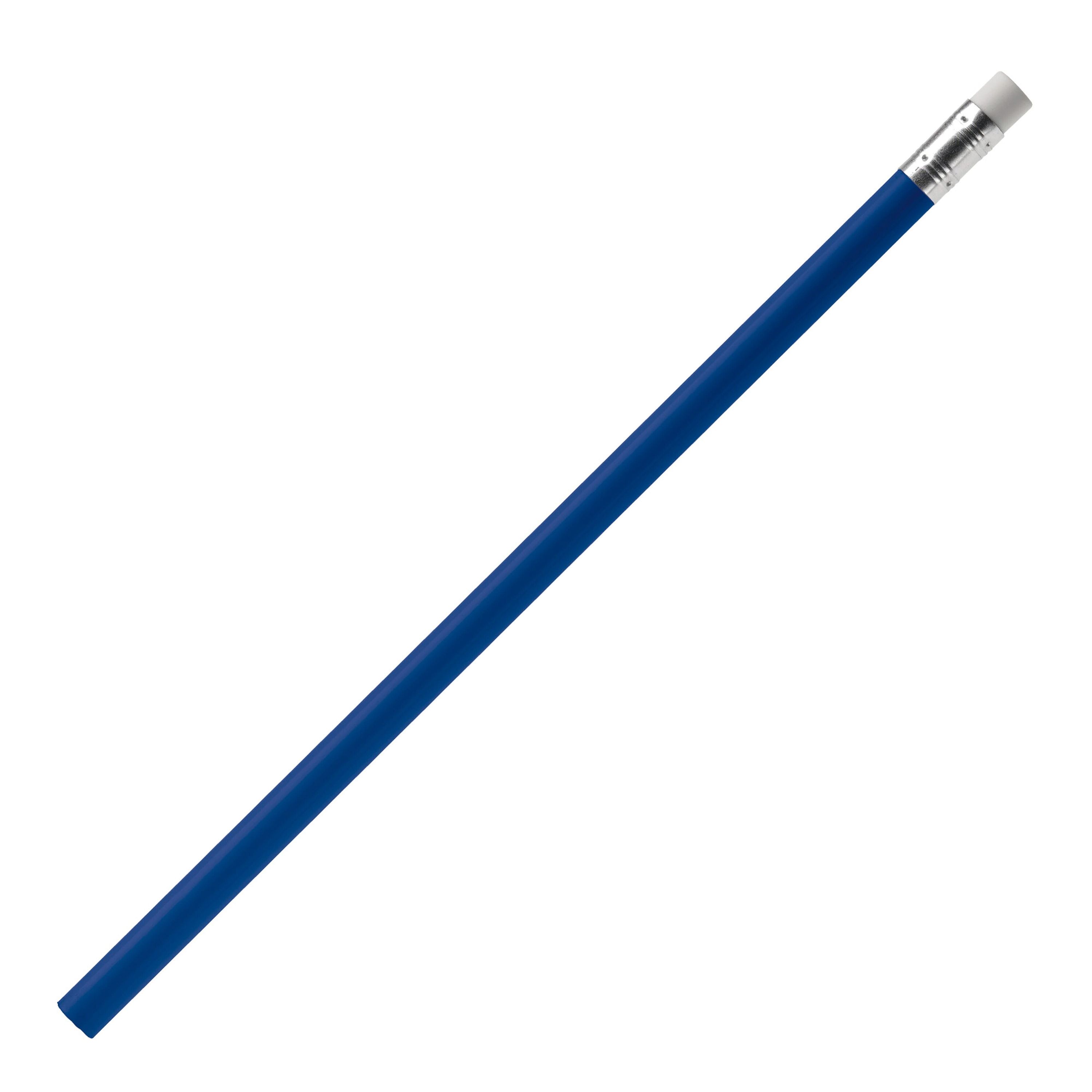 Bleistift mit Radiergummi - dunkelblau-782