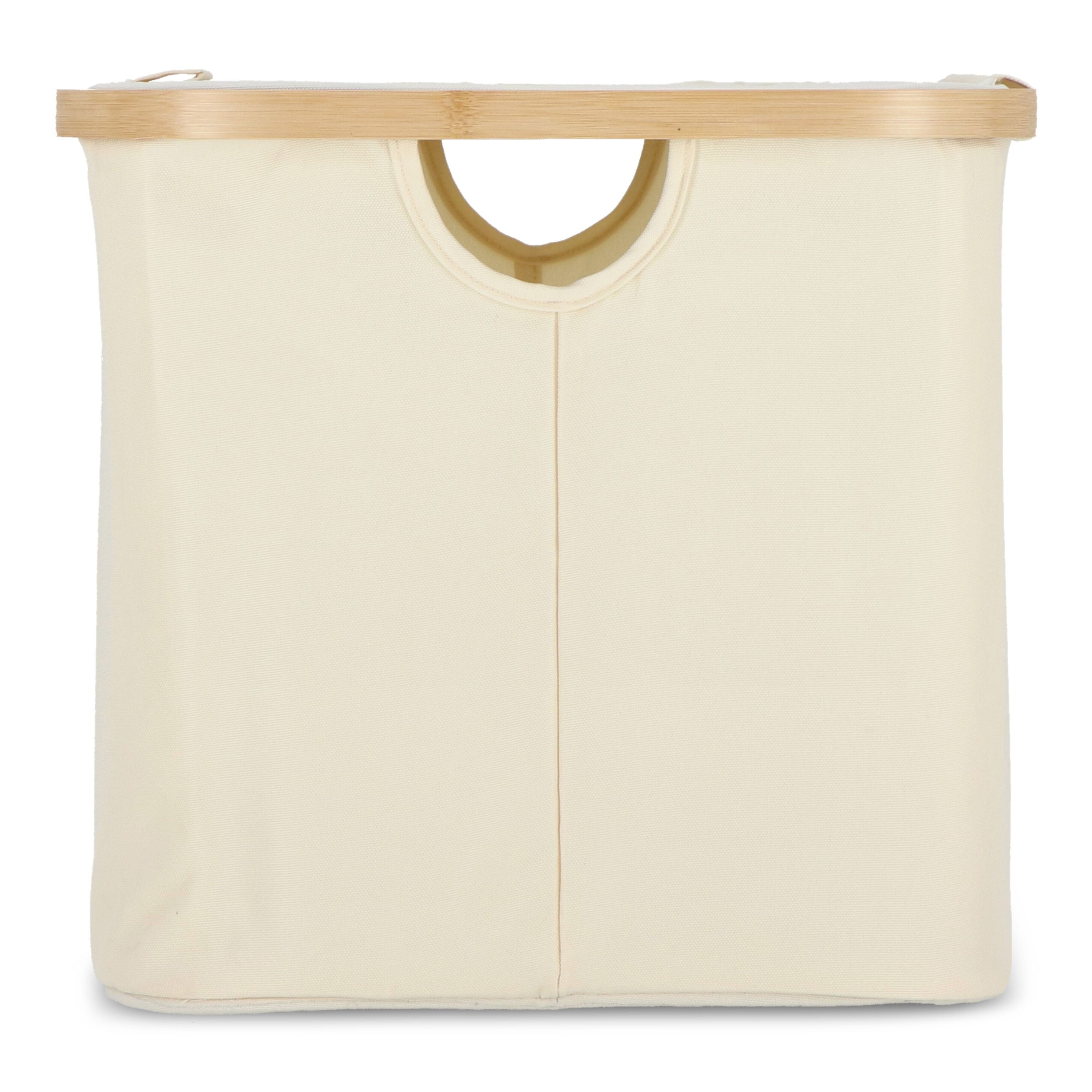 InSideOut faltbarer Korb mit Deckel Sogne 40,5 x 33 x 30cm rPET - natur-591