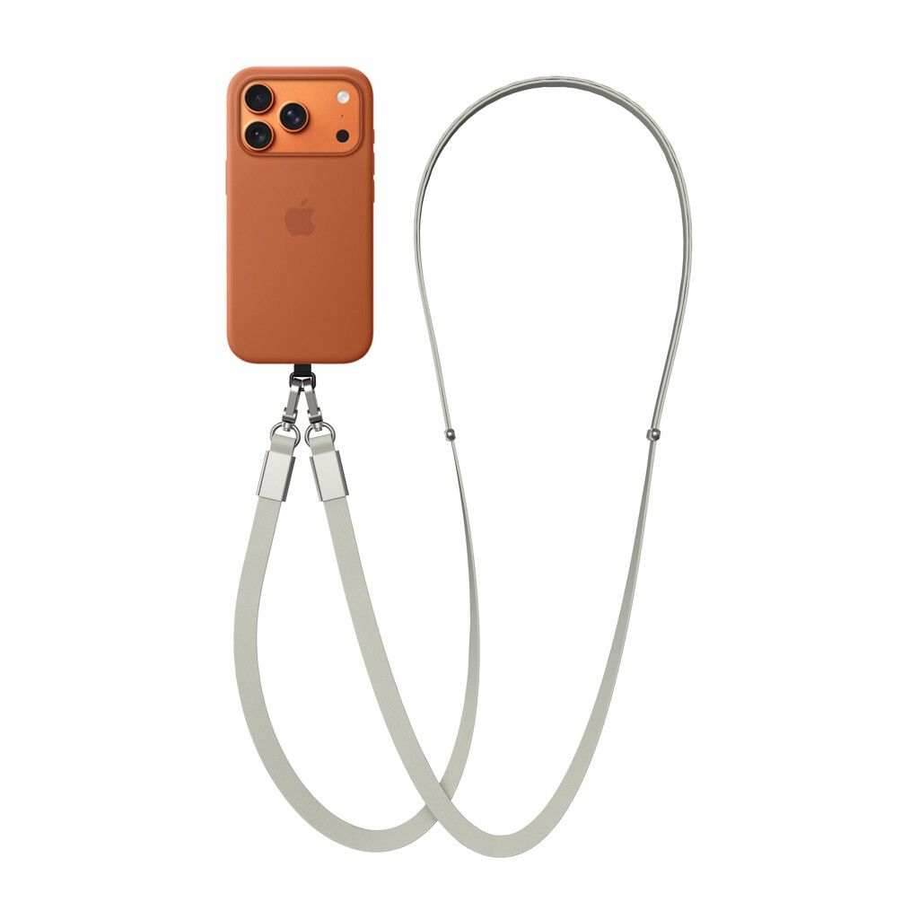 Nivo Crossbody-Handyband aus RCS recyceltem PET - grau-308