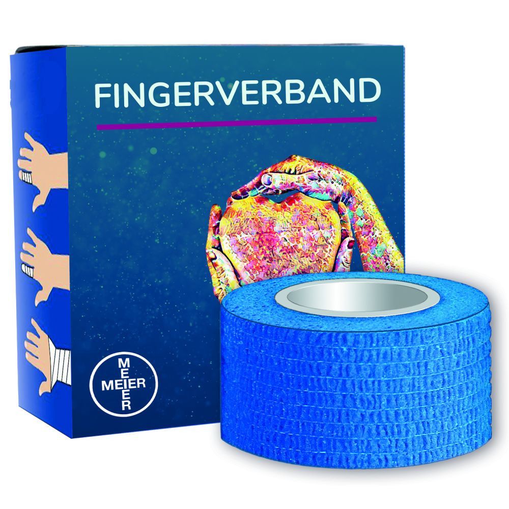 ACTIOMEDIC® selbsthaftender Fingerverband, blau-909