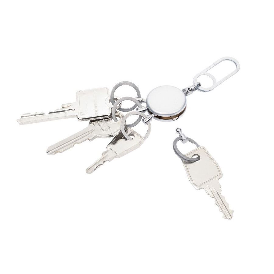 Schlüsselanhänger PATENT EASY - silber-352