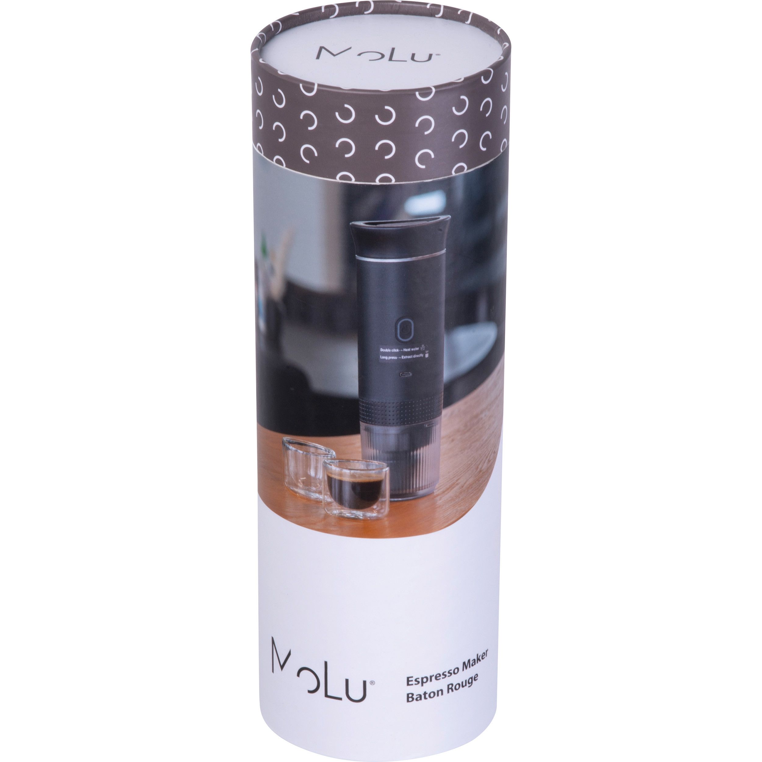 MoLu Espresso Maker Baton Rouge - schwarz-285