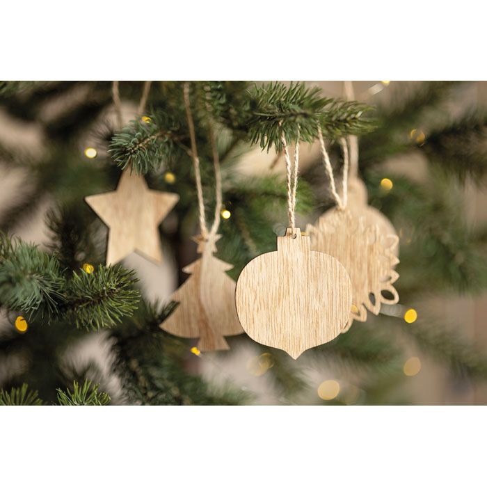 Weihnachtsschmuck Holz CHRISET - holz-276