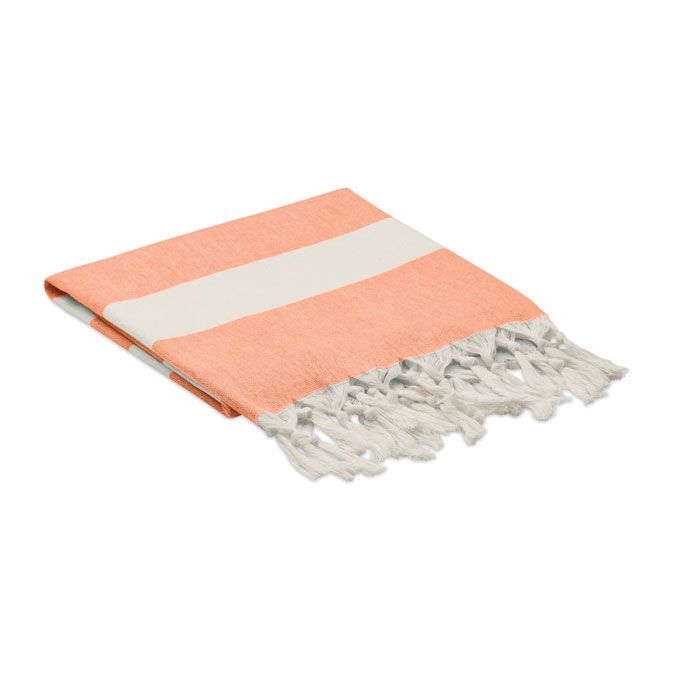 Strandtuch 140 g/m² AGOURA - orange-931