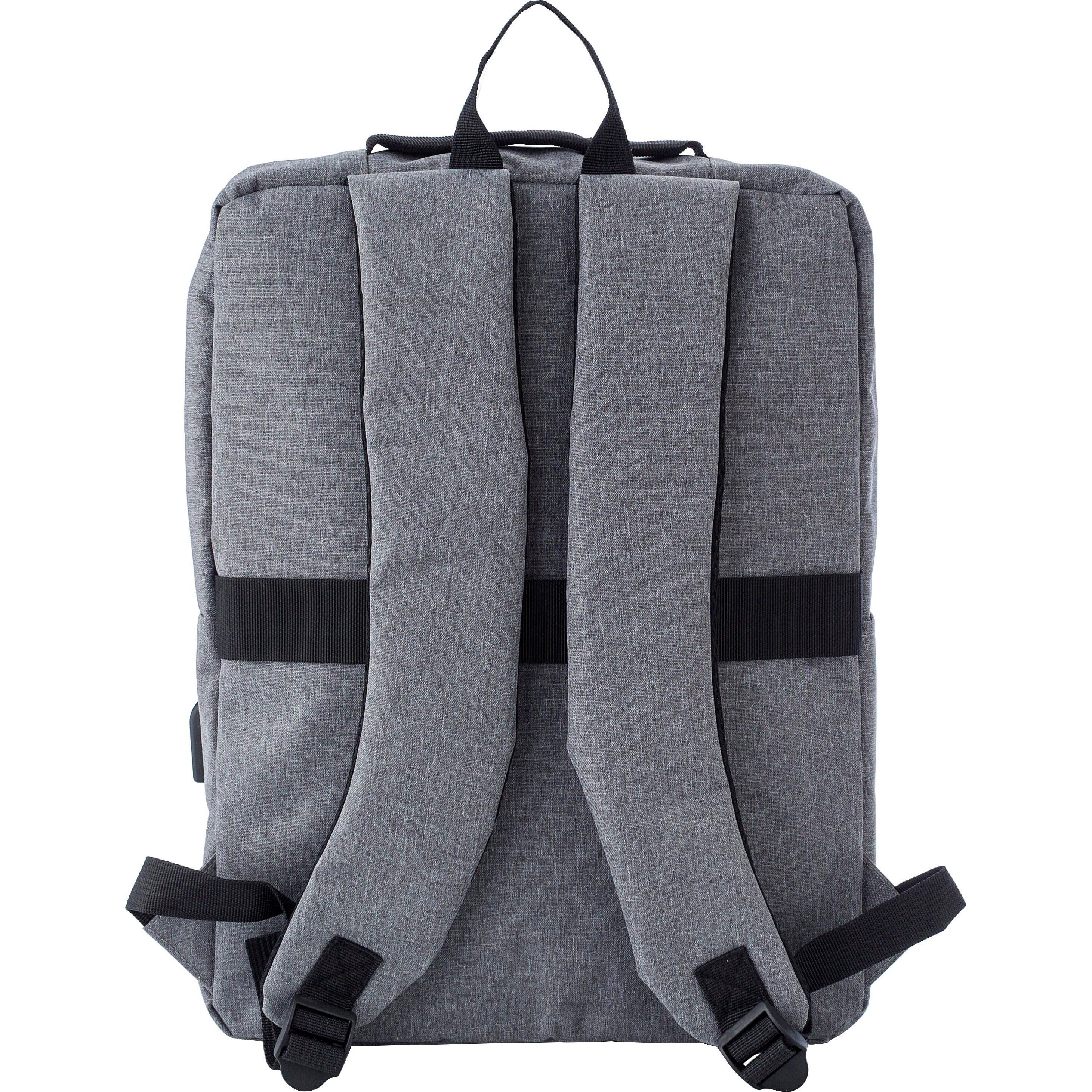 Polyester (600D) Rucksack Carlito - grau-362