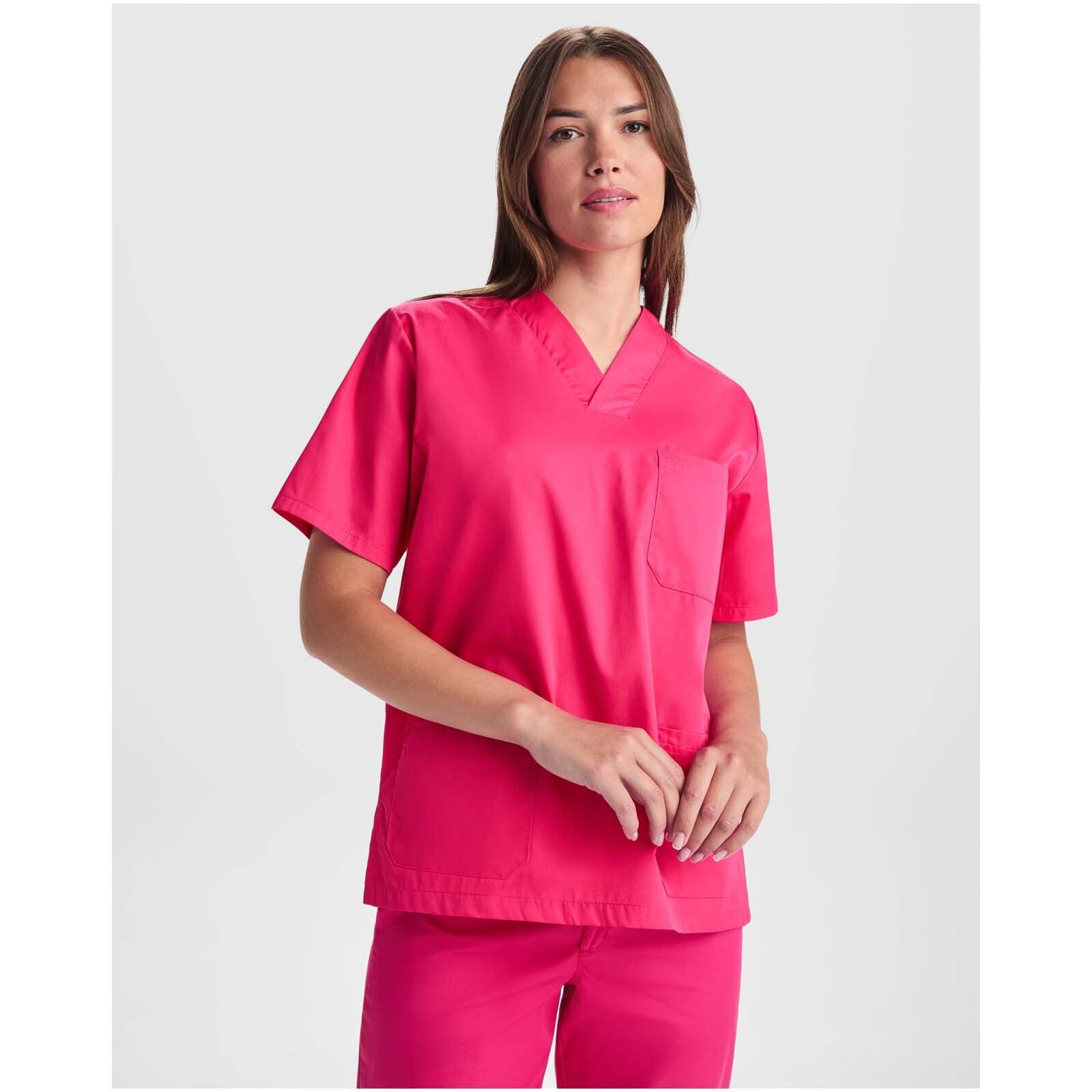 Panacea Kurzärmeliges Arbeitshemd, 160 g/m2, unisex  - weiss-170