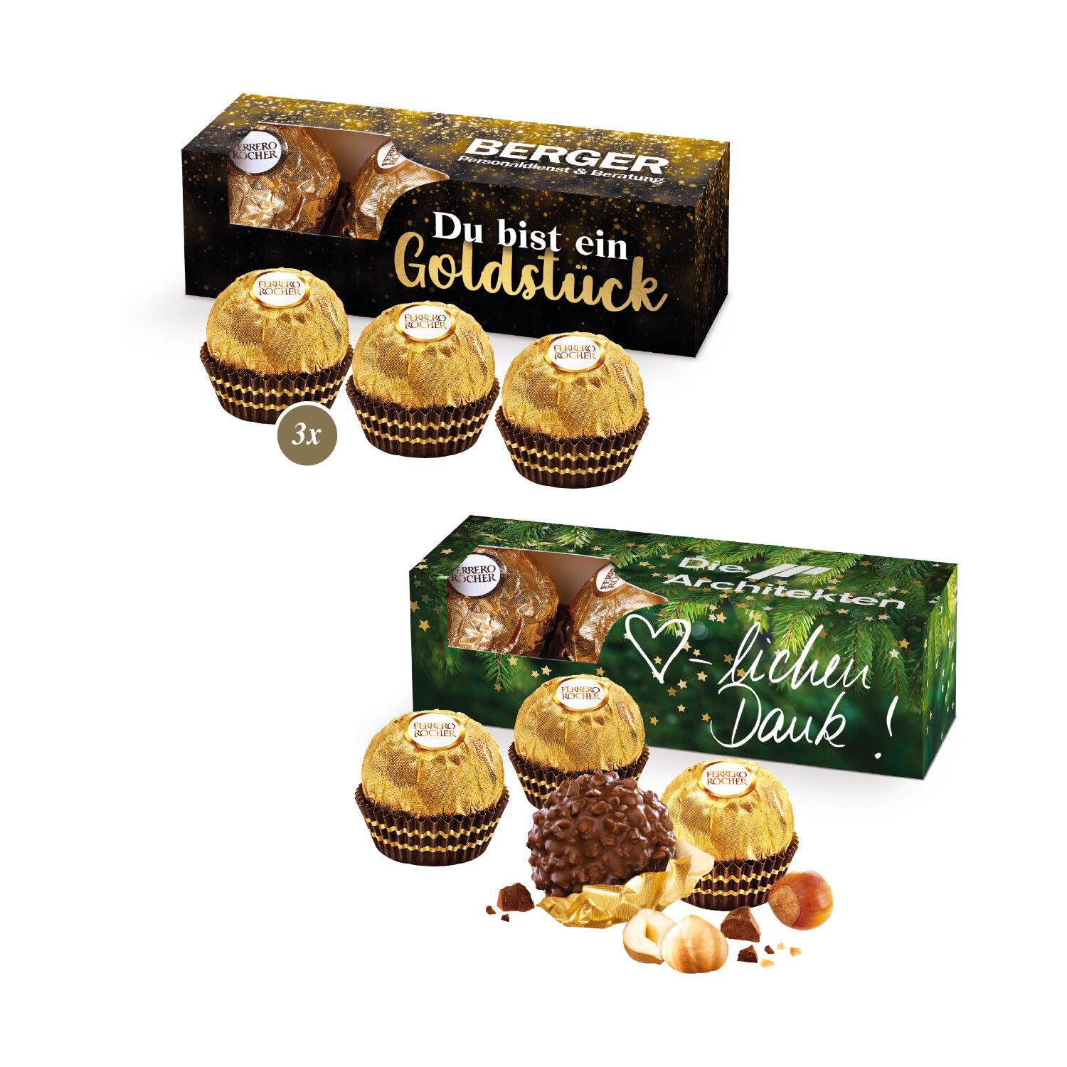 Süße Präsentbox Ferrero Rocher "Maxi"-511