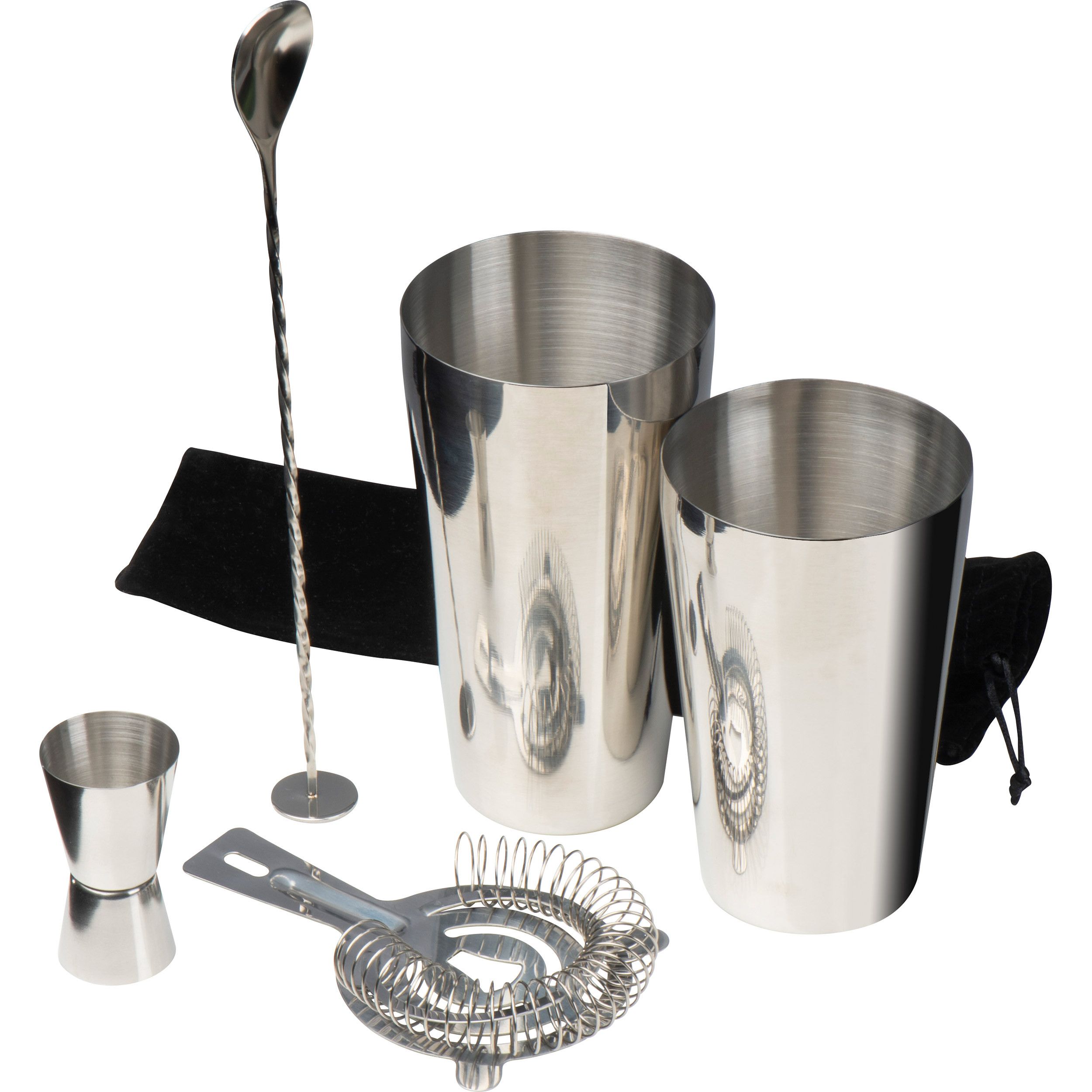 Cocktail Set - silbergrau-377