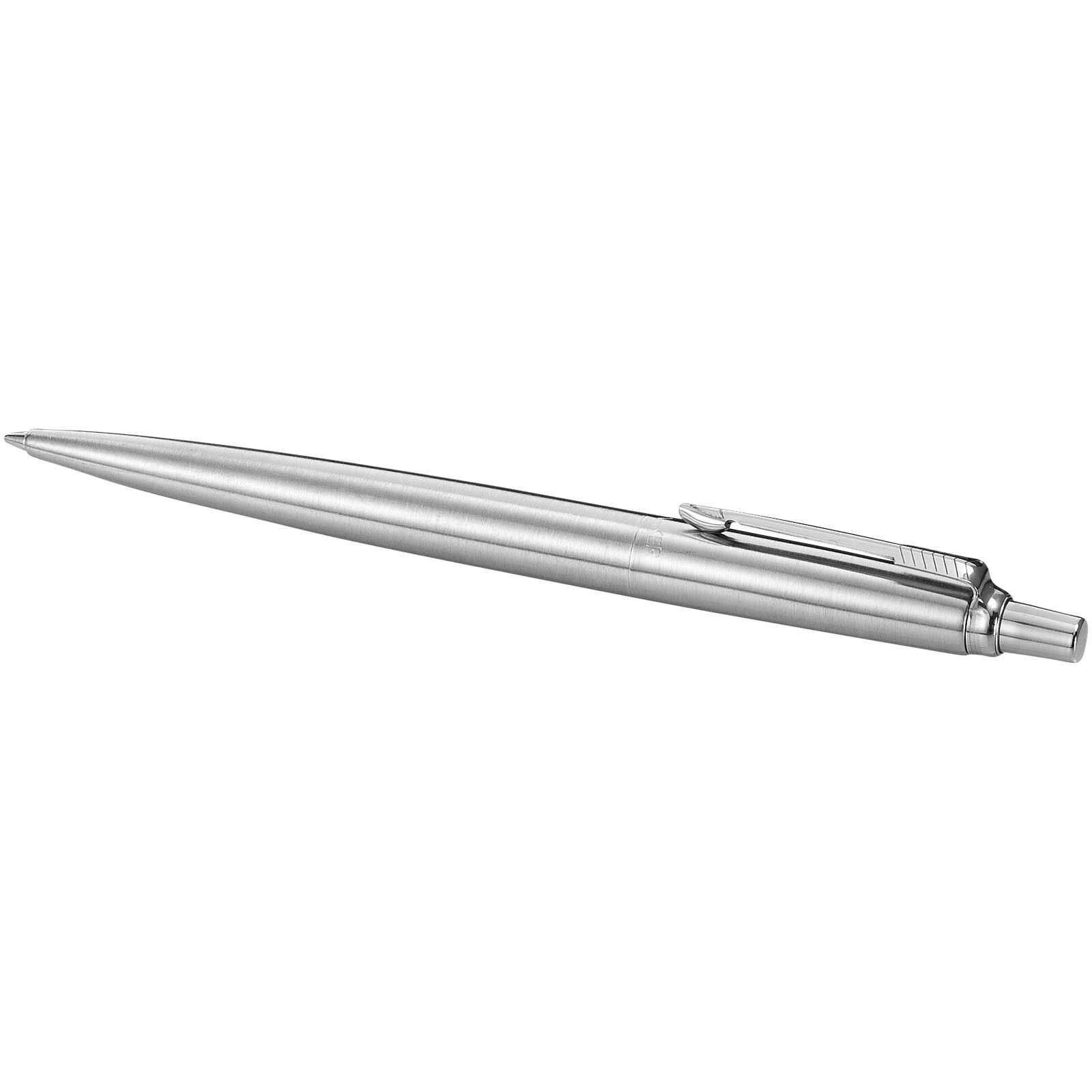 Parker Jotter Edelstahl Kugelschreiber (blaue Mine) - stahl-715