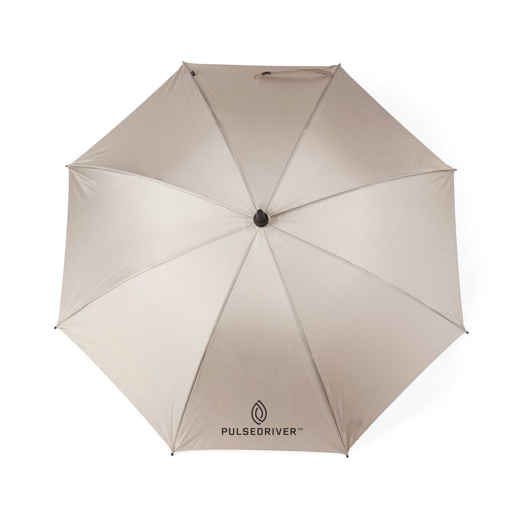 VINGA Baltimore AWARE™ RPET 23“ Regenschirm - greige-667