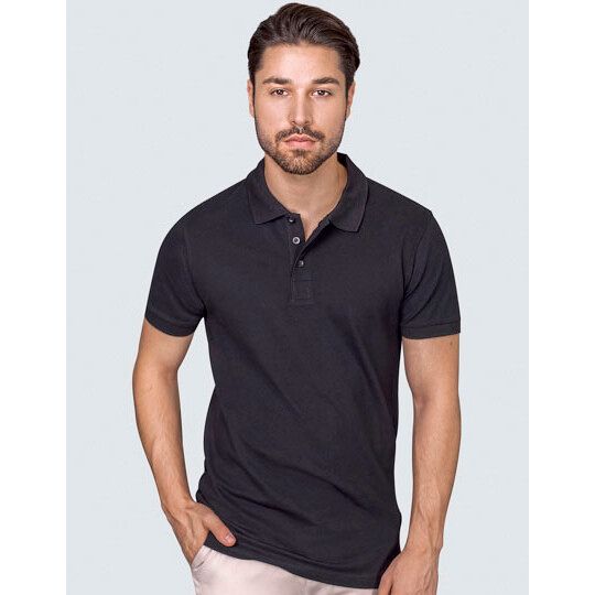 Men´s Heavy Stretch Polo - stone-460