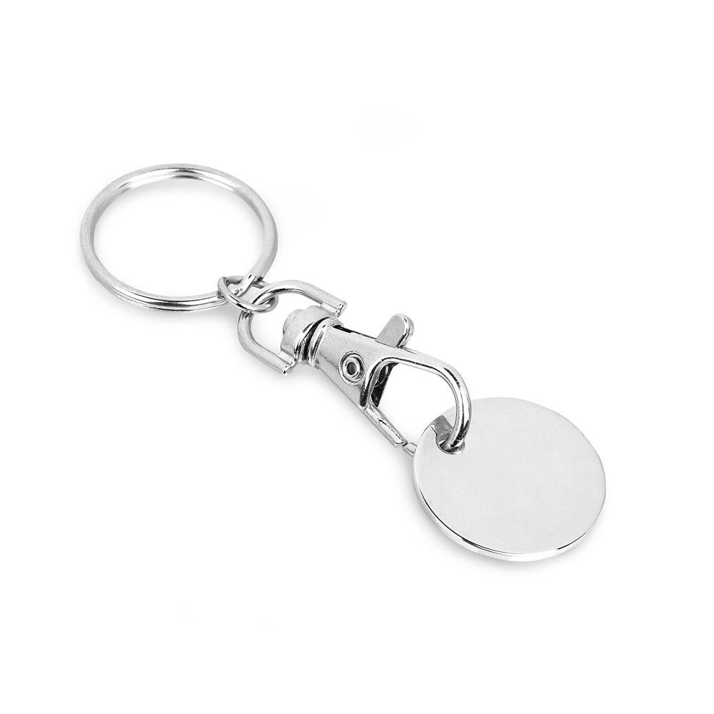 FIDO Schlüsselanhänger aus Metall - silber-801