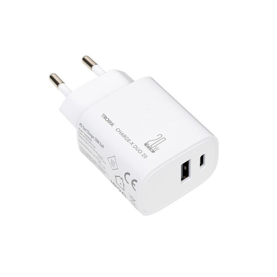 Ladestecker CHARGE-X DUO 20 - weiß-308