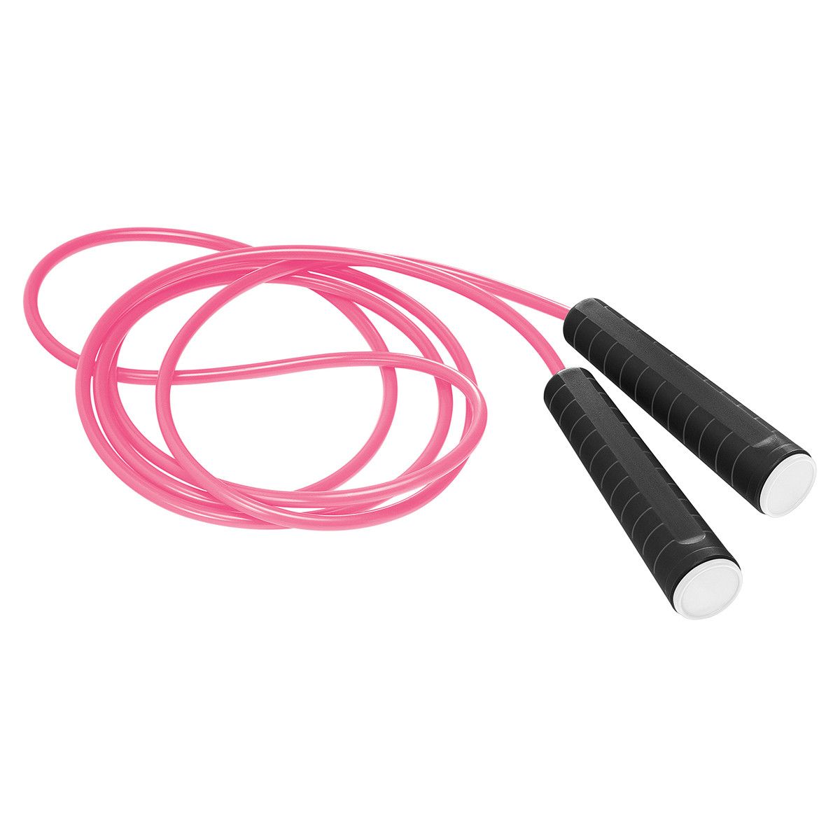 Springseil - schwarz, weiß, pink-241