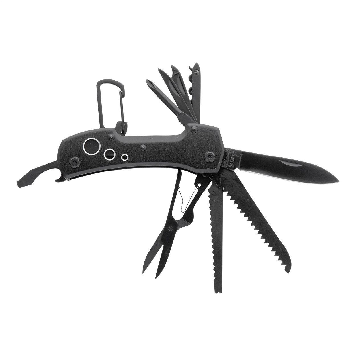 Multifunktions-Taschenmesser Galloway - schwarz-973