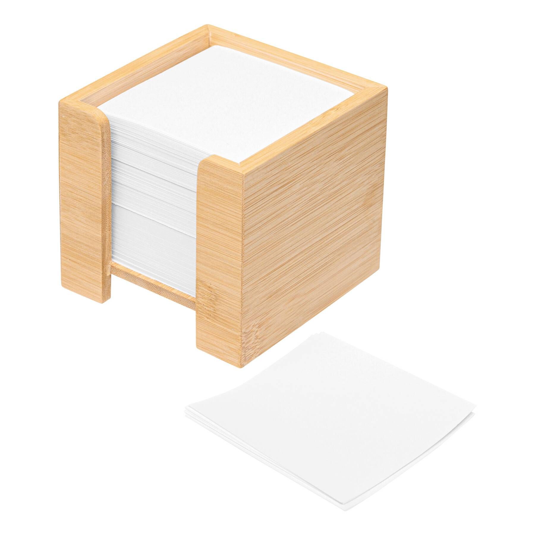 Zettelbox NEVER FORGET BAMBOO - braun-27
