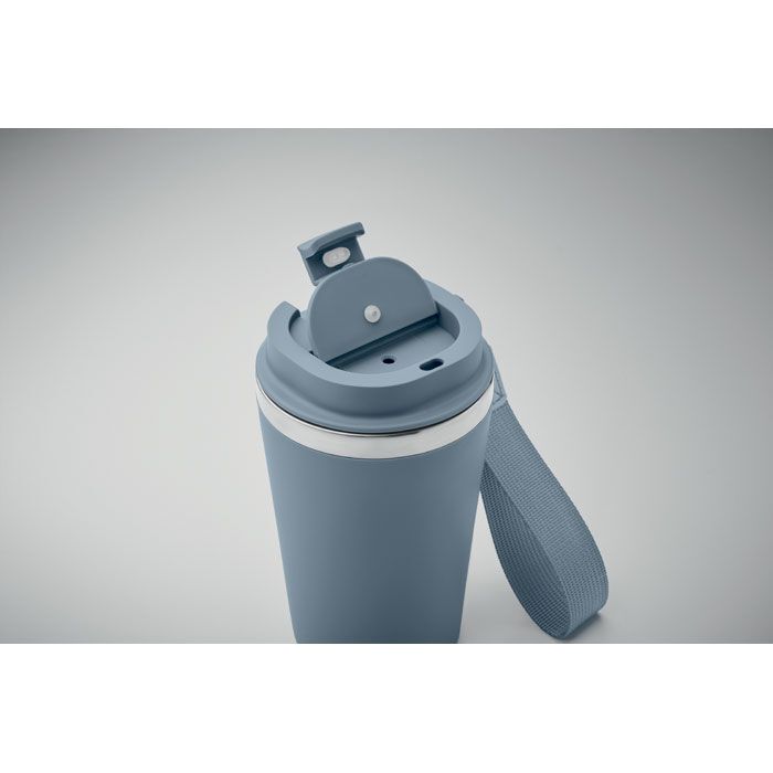 Doppelwandiger Trinkbecher 350 ml TOPAZ - petrol-633