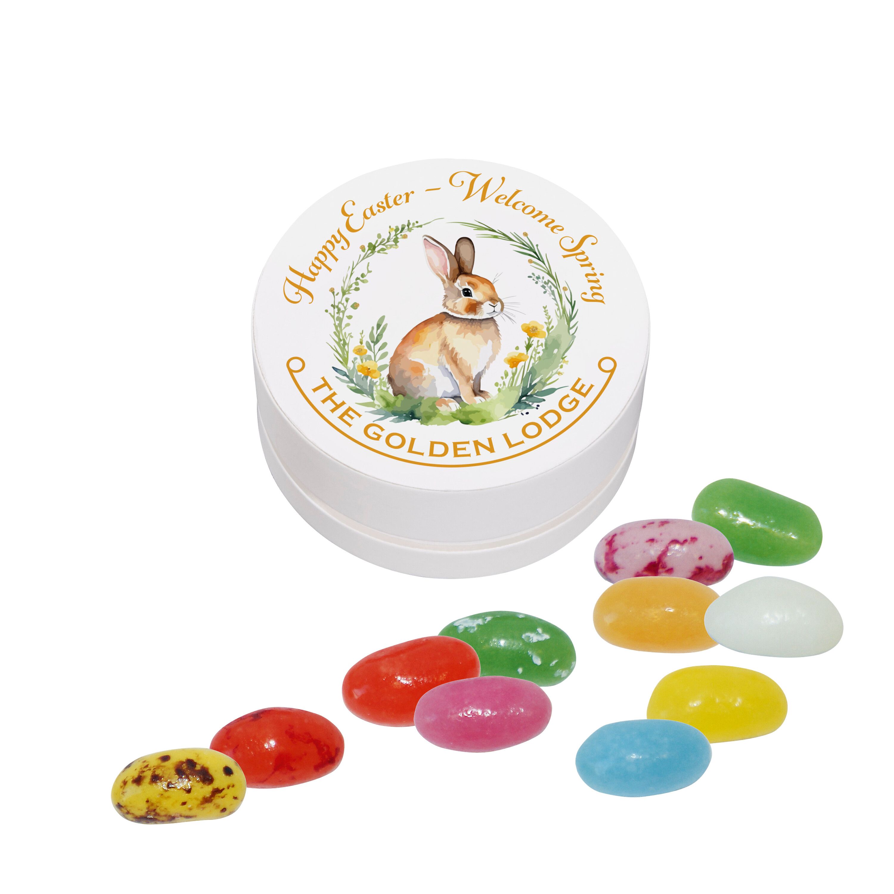 Papier XS-Taschendose mit Jelly Beans, 15g-392