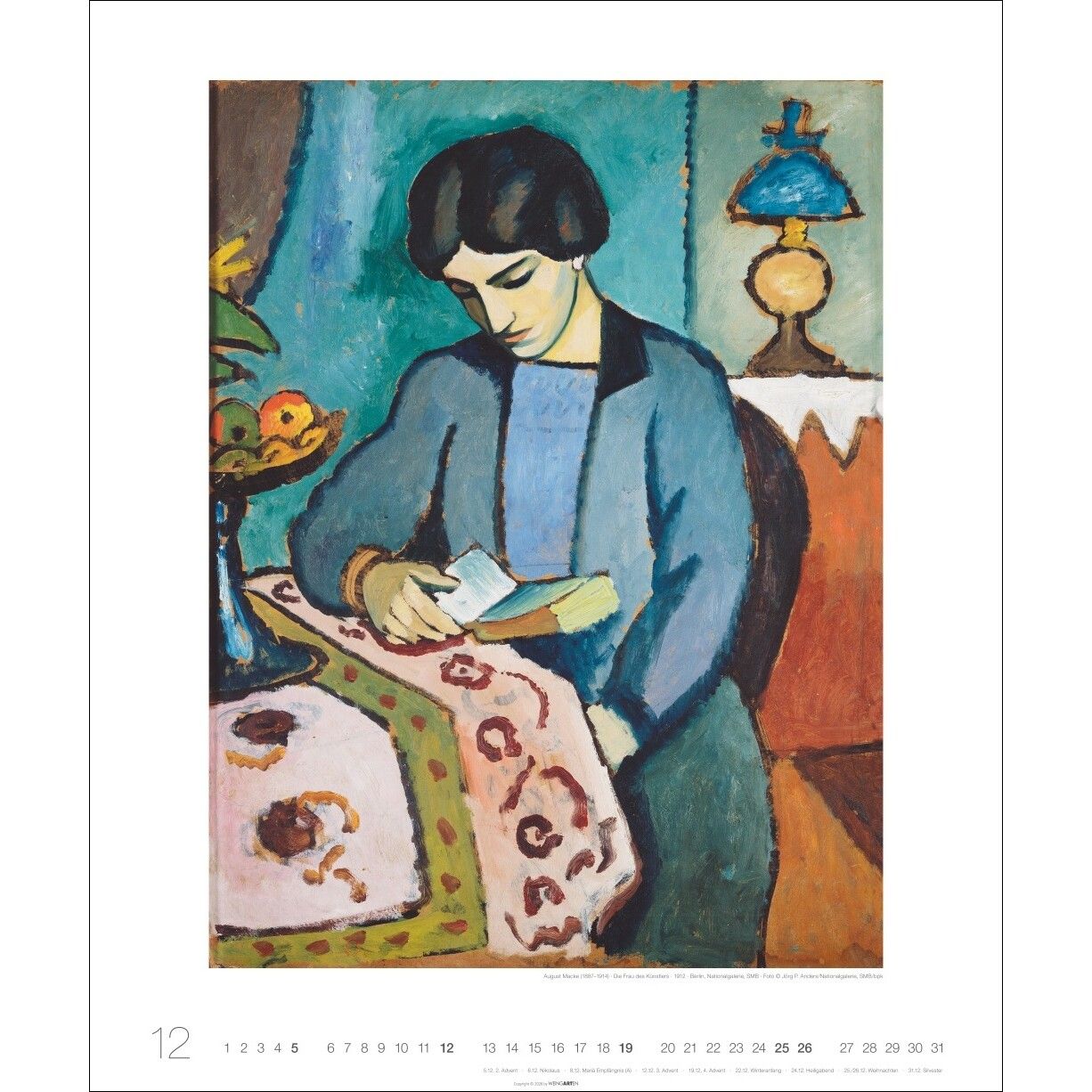 August Macke Edition - Kunst & Kultur Kalender-589