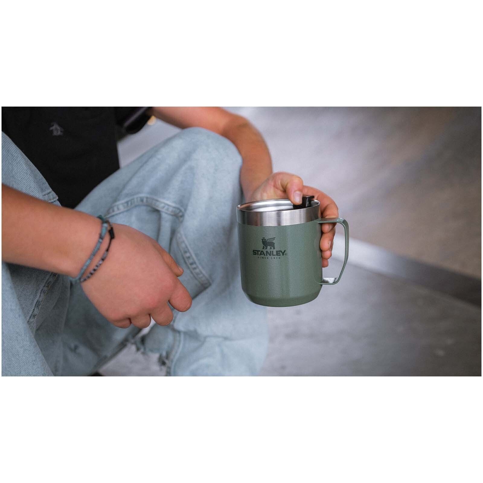 Stanley Everyday 350 ml Cam Becher aus Edelstahl - waldgrün-954
