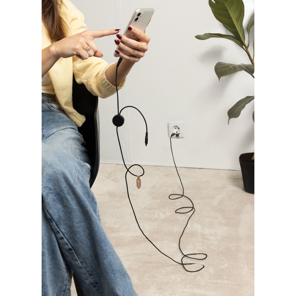 Terra 3 Meter 4-in-1-Kabel aus RCS recyceltem PET - grau-843