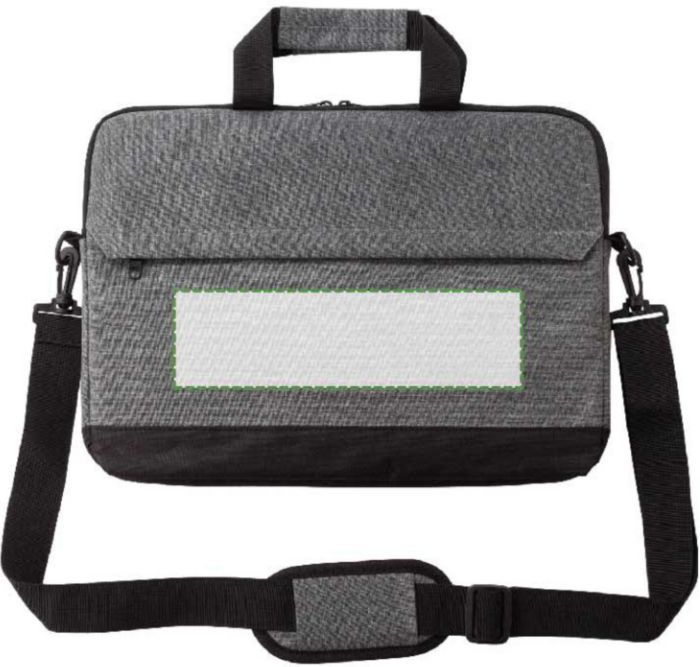 Veredelungsposition Tasche auf der Vorderseite