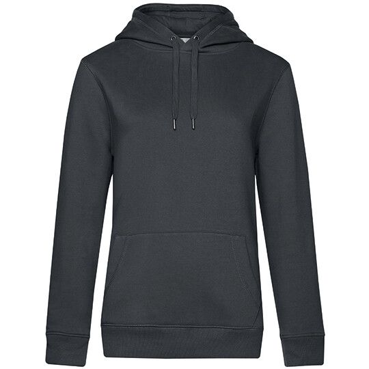 QUEEN Hooded Sweat_° für Damen - asphalt - S-630