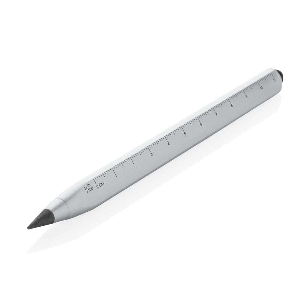 Eon Infinity Multitasking Stift aus RCS recycelt. Aluminium - silber-747