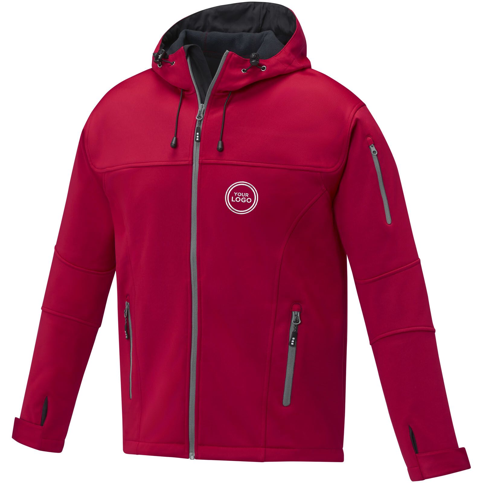 Match Softshelljacke für Herren - rot - L-246