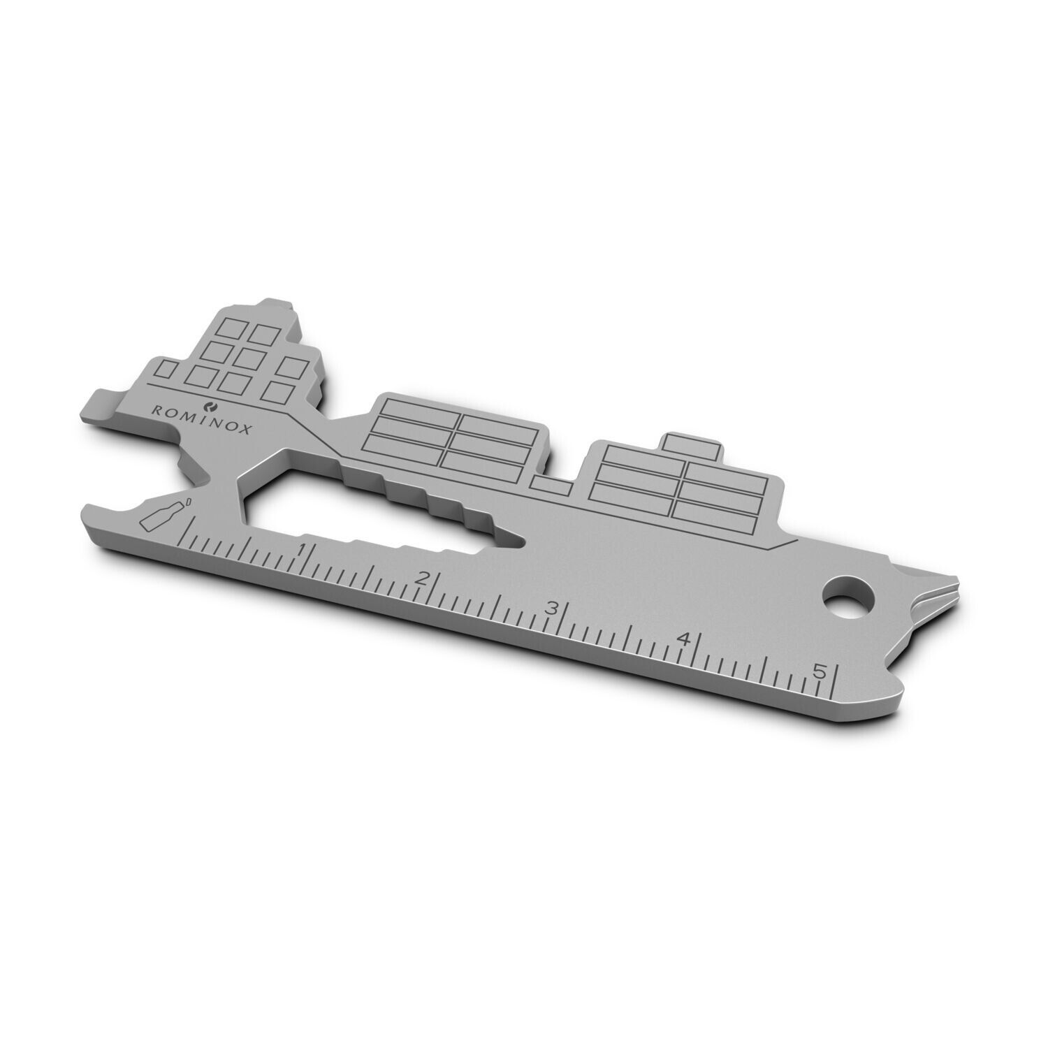 ROMINOX® Key Tool im Motiv-Mäppchen Werkzeug - Key Tool Cargo Ship-348
