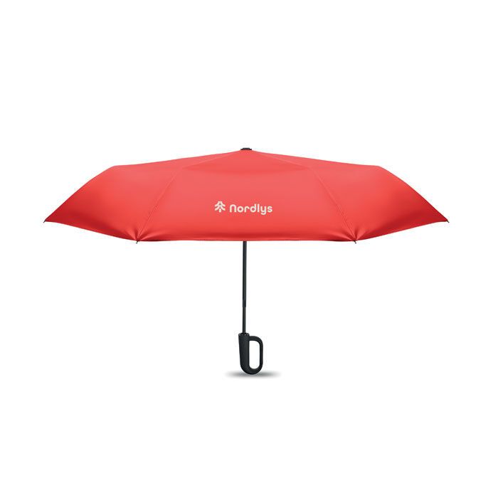Windproof Regenschirm 21" UMKRAB - rot-728