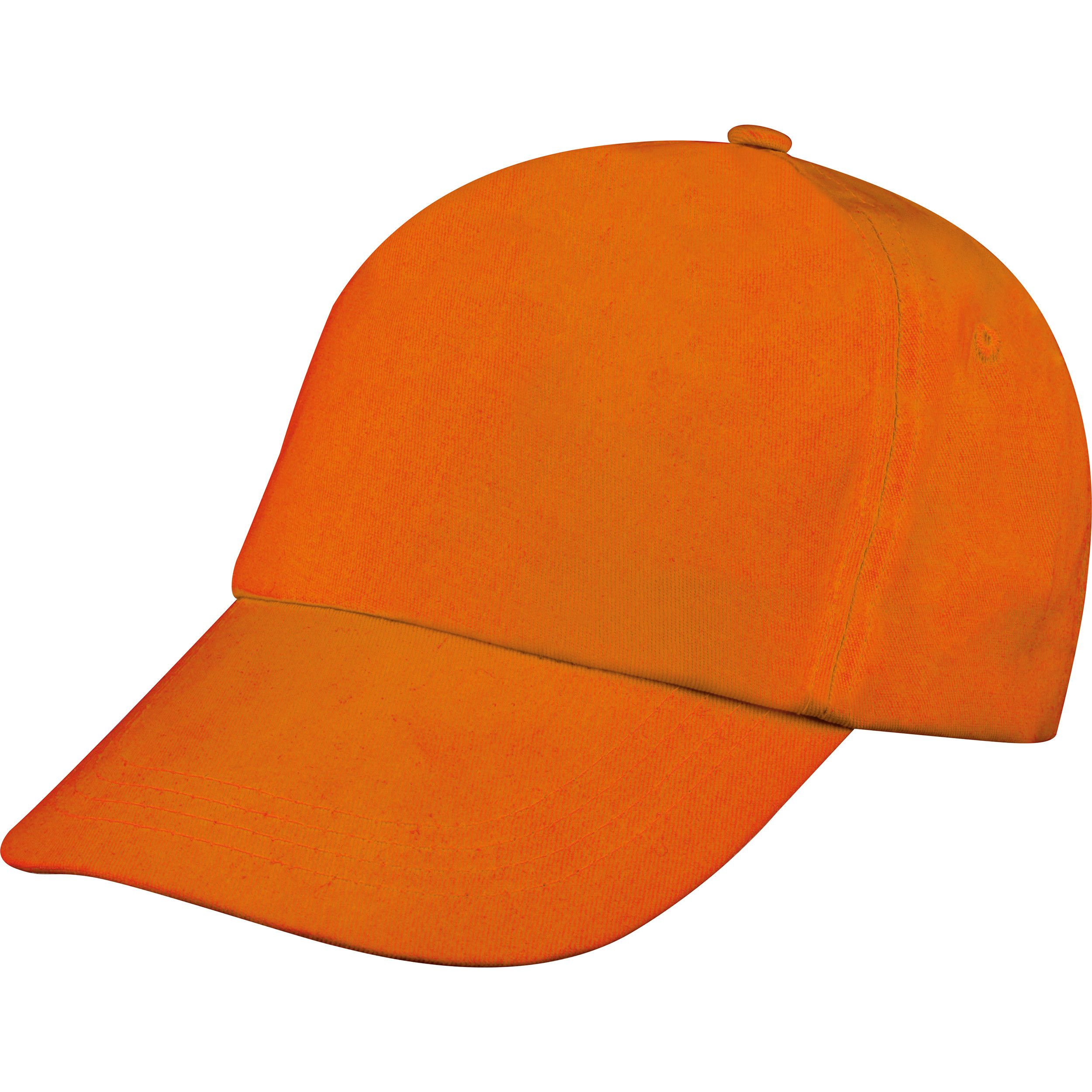 5 Panel Baseballcap Santa Fe - orange-378