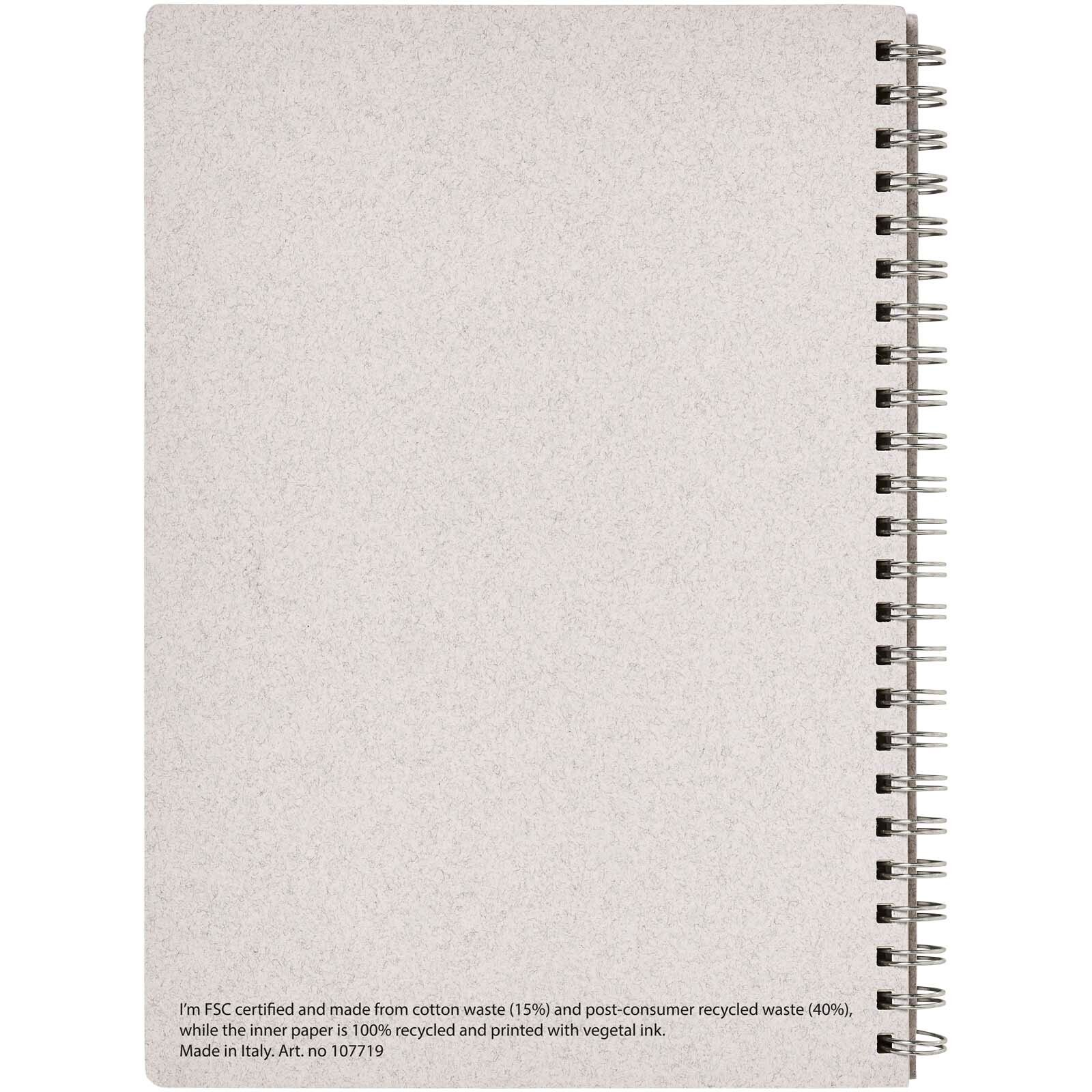 Bianco A5 Spiralnotizbuch  - weiss-473