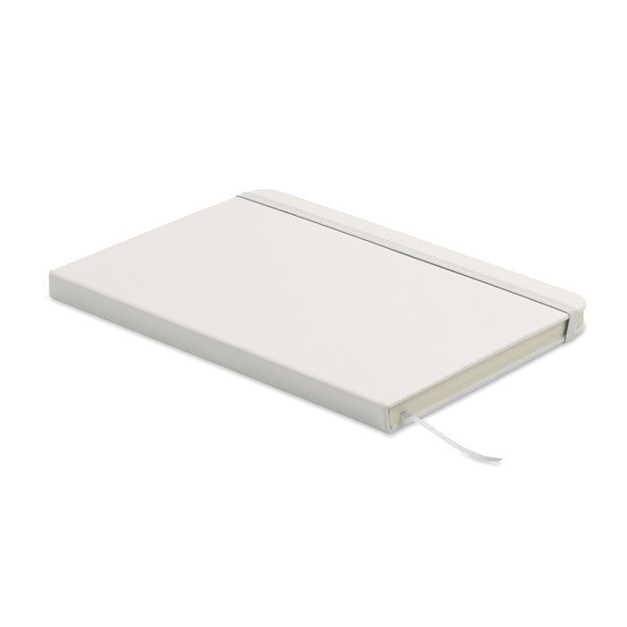 DIN A5 Notizbuch recy. PU ARCOLOOP - weiß-446