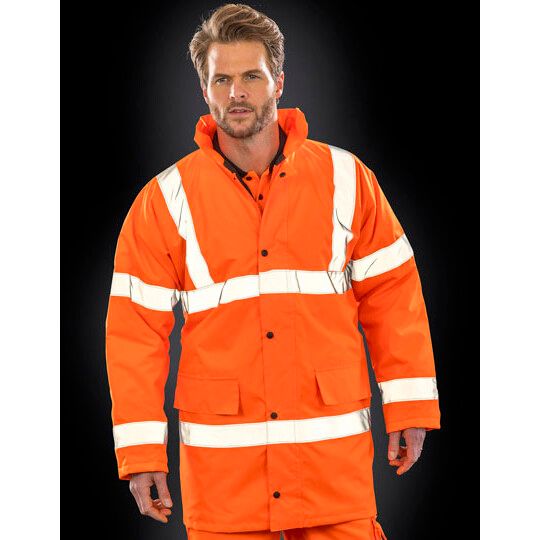 High Vis Motorway Coat - fluorescent yellow-973