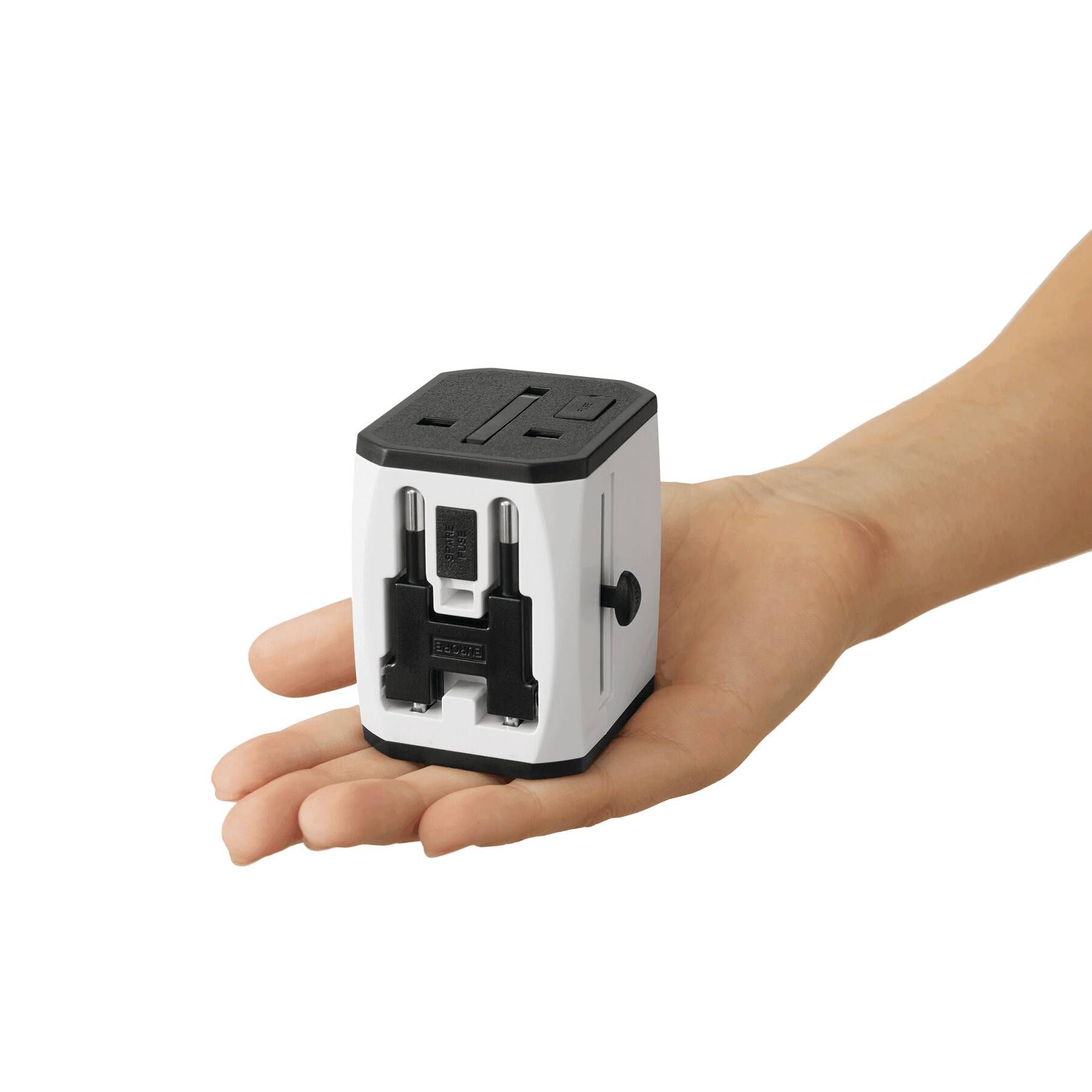 Reiseadapter TRAVEL POWER - weiß-727