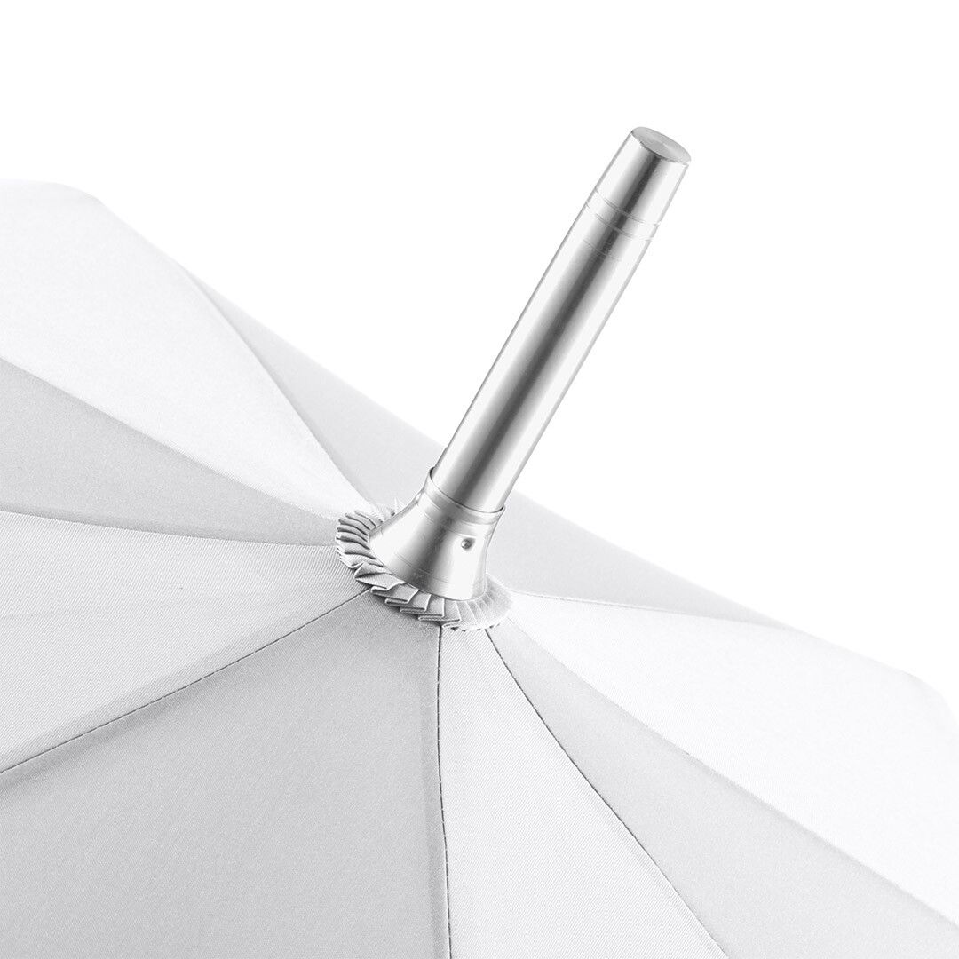 Alu-Gästeschirm FARE® AC Ø130 cm - weiß-854