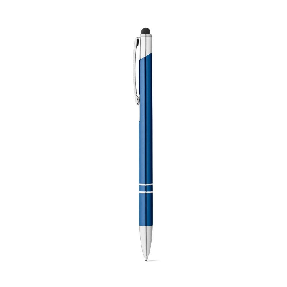 GALBA Aluminium-Kugelschreiber mit Touch Tip und Clip - königsblau-771